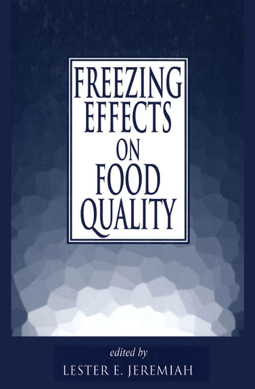 Book cover of Freezing Effects on Food Quality
