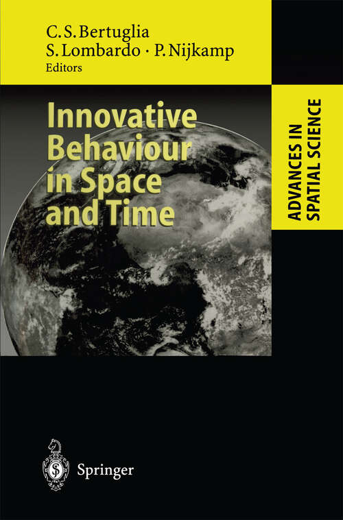 Book cover of Innovative Behaviour in Space and Time (1997) (Advances in Spatial Science)