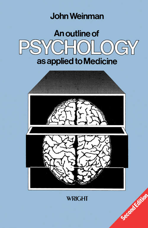Book cover of An Outline of Psychology as Applied to Medicine (2)