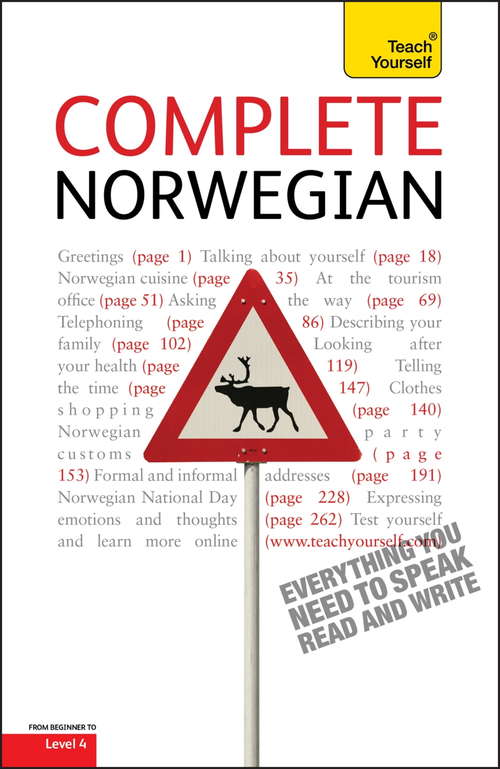 Book cover of Complete Norwegian: Enhanced Edition (5) (Ty: Language Guides)