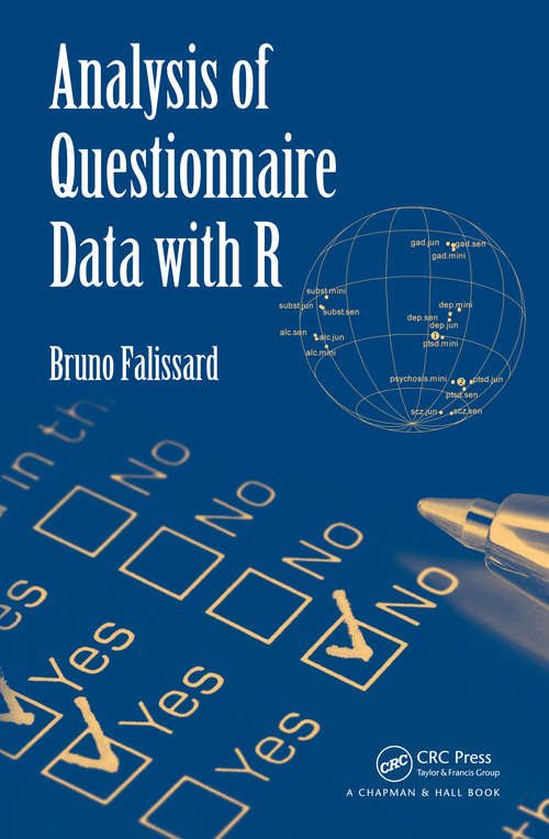 Book cover of Analysis of Questionnaire Data with R
