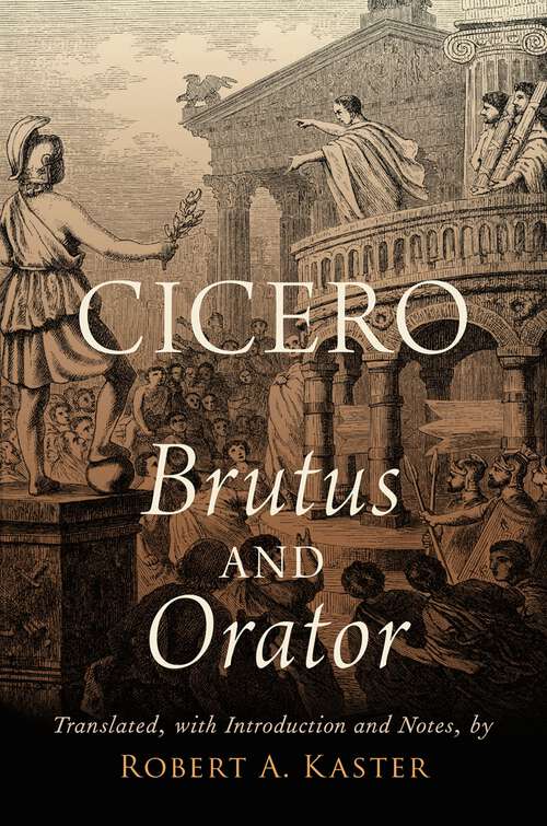 Book cover of Cicero: Brutus and Orator