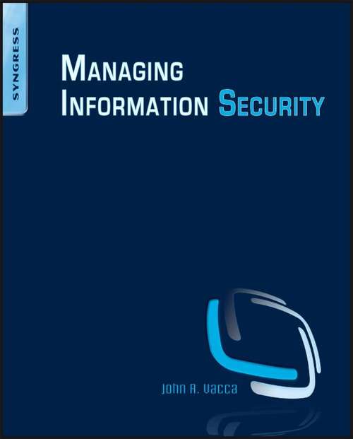 Book cover of Managing Information Security (2)