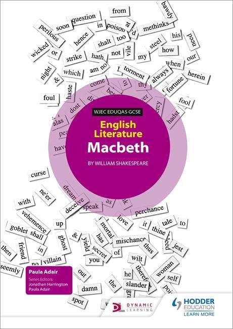 Book cover of WJEC Eduqas GCSE English Literature: Macbeth (PDF)