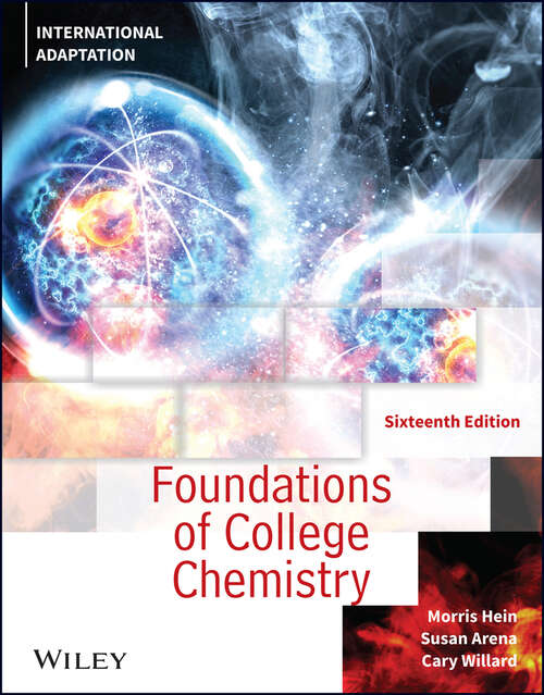 Book cover of Foundations of College Chemistry (13)