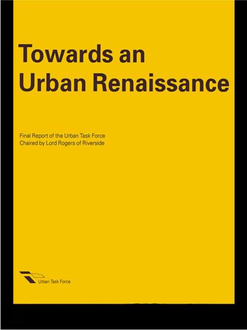 Book cover of Towards an Urban Renaissance
