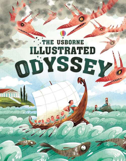 Book cover of The Odyssey (Illustrated Stories)