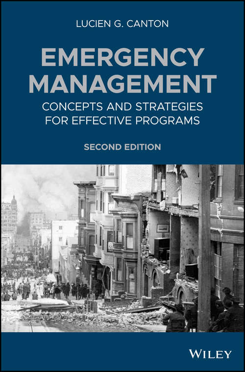 Book cover of Emergency Management: Concepts and Strategies for Effective Programs (2)