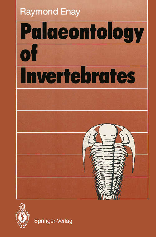 Book cover of Palaeontology of Invertebrates (1993)