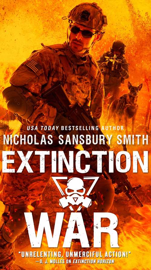 Book cover of Extinction War (The Extinction Cycle #7)