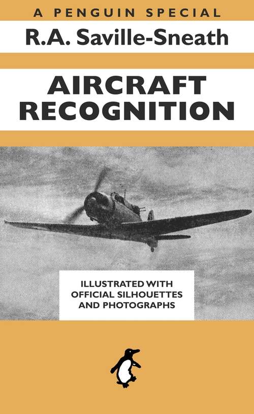 Book cover of Aircraft Recognition: A Penguin Special
