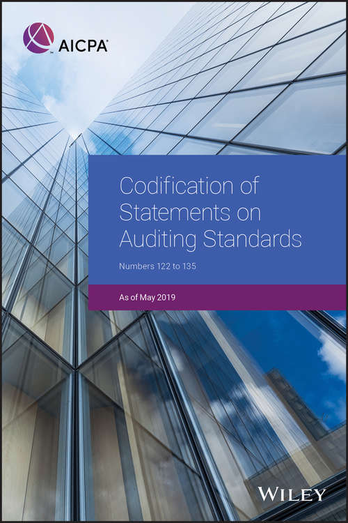 Book cover of Codification of Statements on Auditing Standards 2019: Numbers 122 to 135 (AICPA)