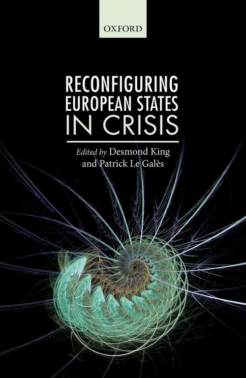 Book cover of Reconfiguring European States in Crisis