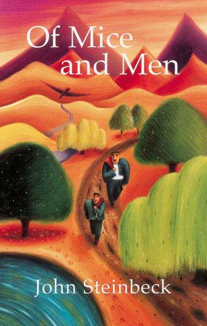 Book cover of Of Mice and Men (New Longman Literature)