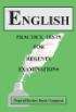 Book cover of English Practice Tests for Regents Examinations