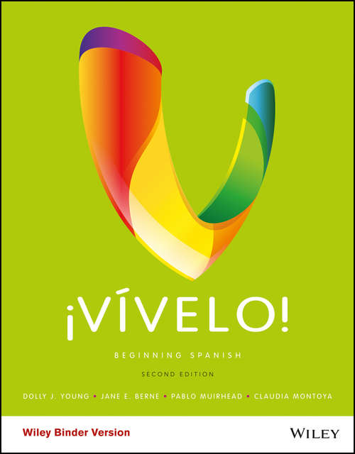 Book cover of ¡Vívelo!: Beginning Spanish