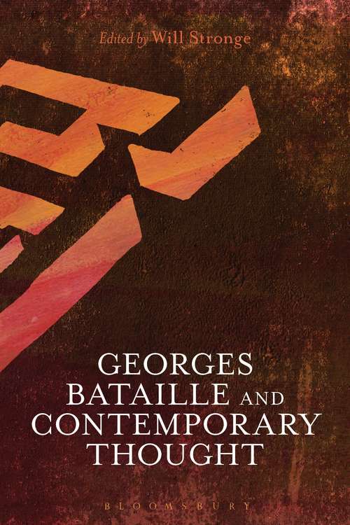 Book cover of Georges Bataille and Contemporary Thought