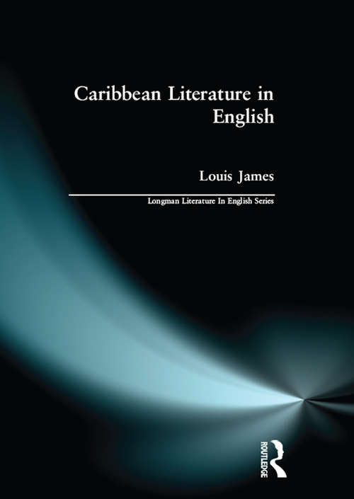 Book cover of Caribbean Literature in English (Longman Literature In English Series)