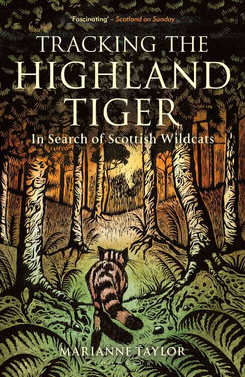 Book cover of Tracking The Highland Tiger: In Search of Scottish Wildcats