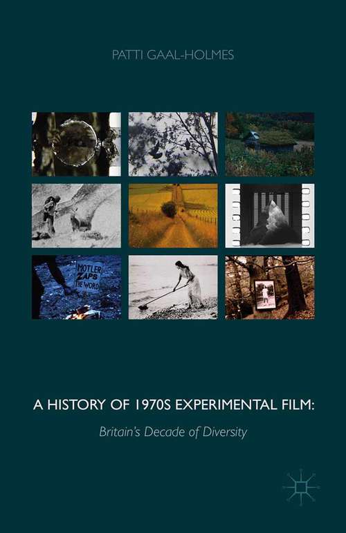 Book cover of A History of 1970s Experimental Film: Britain's Decade of Diversity (2015)