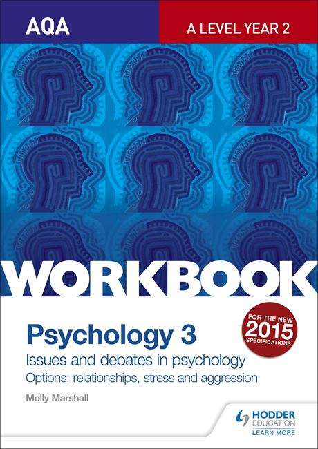 Book cover of AQA Psychology for A Level Workbook 3 (PDF)
