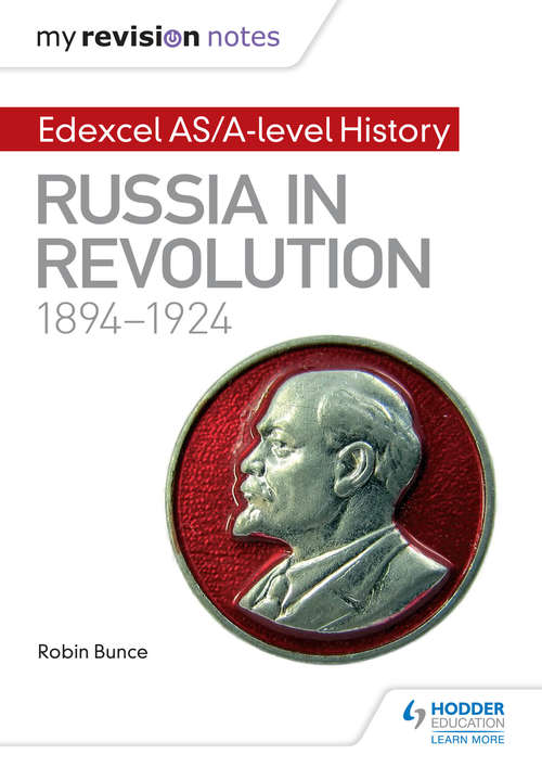 Book cover of My Revision Notes: Russia in revolution, 1894-1924