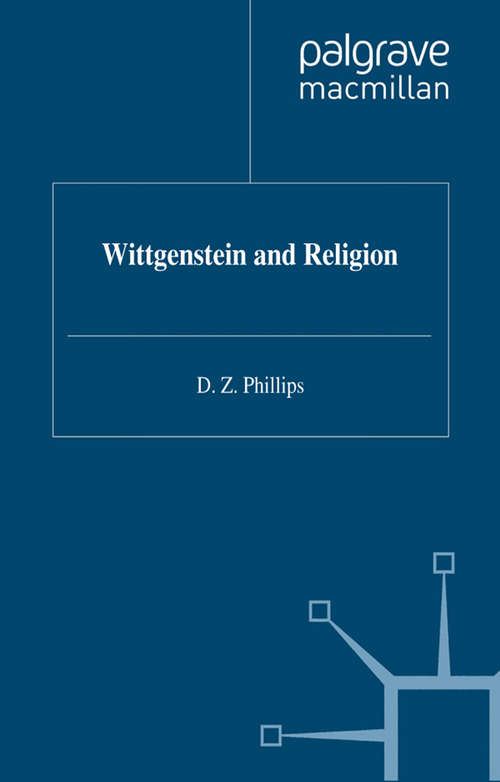 Book cover of Wittgenstein and Religion (1993) (Swansea Studies in Philosophy)