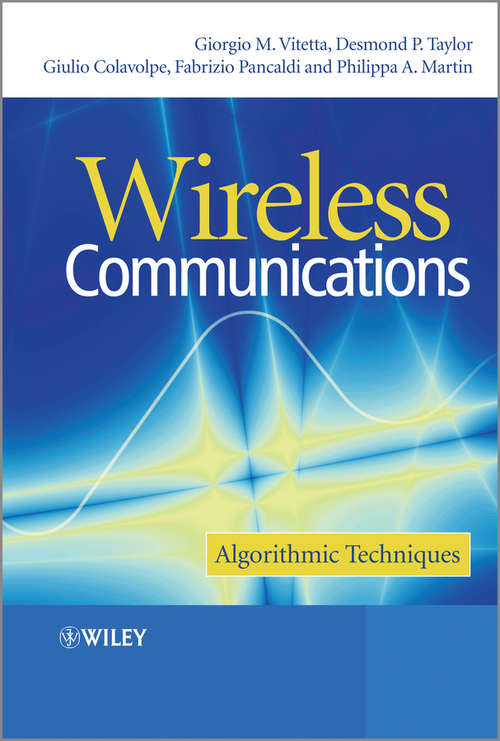 Book cover of Wireless Communications: Algorithmic Techniques
