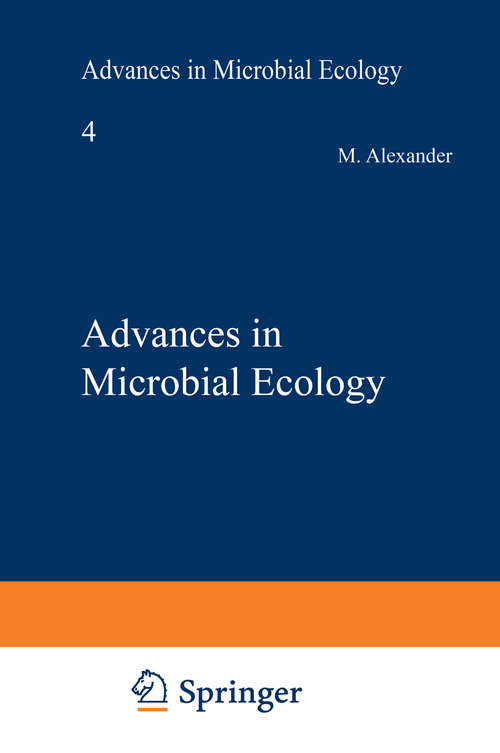 Book cover of Advances in Microbial Ecology (1980) (Advances in Microbial Ecology #4)