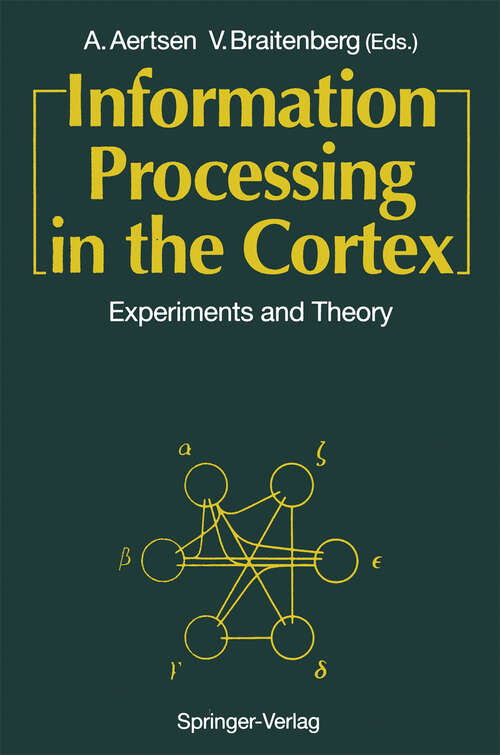 Book cover of Information Processing in the Cortex: Experiments and Theory (1992)