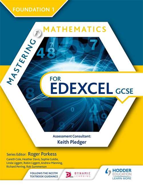 Book cover of Mastering Mathematics for Edexcel GCSE: Foundation 1 (PDF)