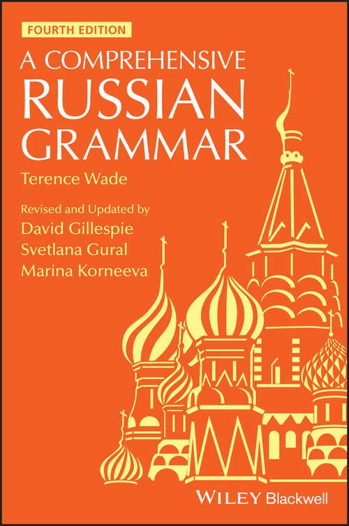 Book cover of A Comprehensive Russian Grammar (Blackwell Reference Grammars)