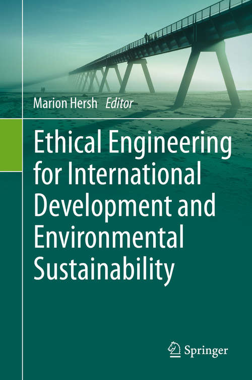 Book cover of Ethical Engineering for International Development and Environmental Sustainability (2015)