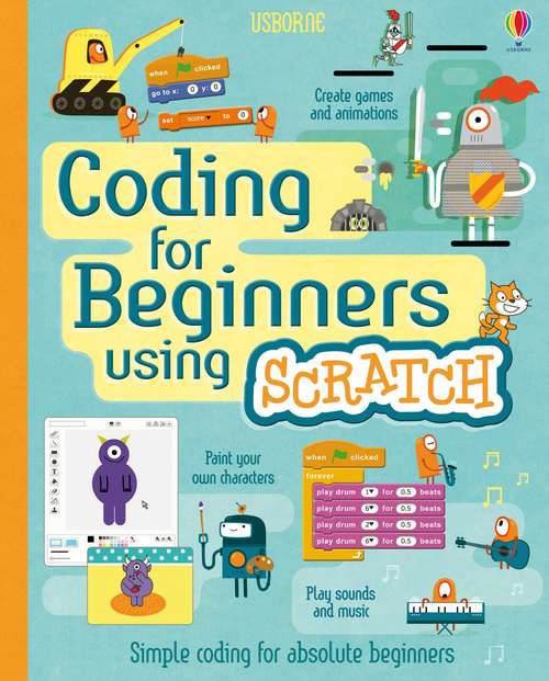 Book cover of Coding For Beginners: Using Scratch (PDF)