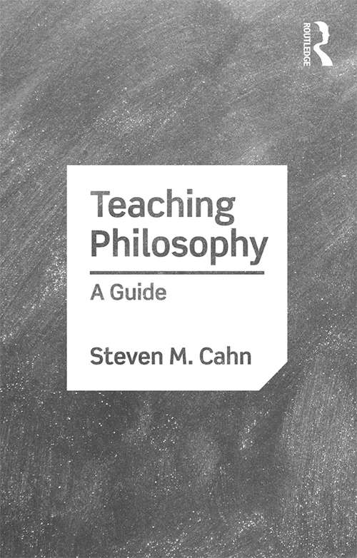 Book cover of Teaching Philosophy: A Guide
