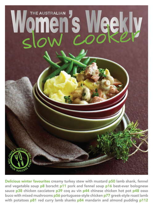 Book cover of Slow Cooker: The Australian Women's Weekly (The Australian Women's Weekly Essentials)