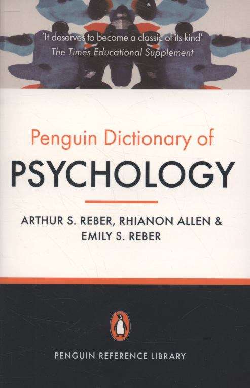 Book cover of The Penguin Dictionary of Psychology (Fourth Edition) (PDF)