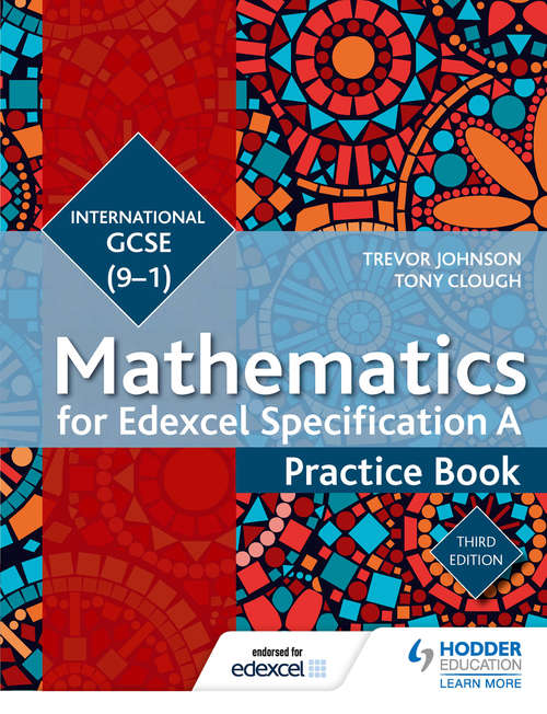 Book cover of Edexcel International GCSE (9-1) Mathematics Practice Book (3rd Edition) (PDF)
