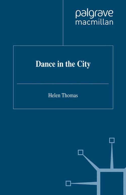 Book cover of Dance in the City (1997)