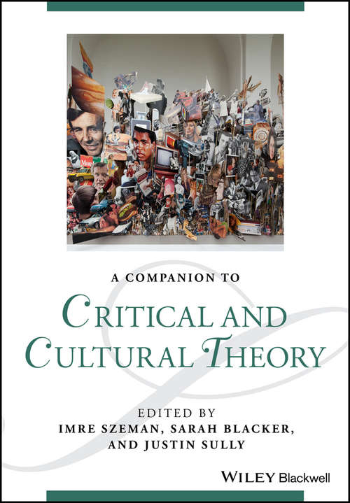 Book cover of A Companion to Critical and Cultural Theory