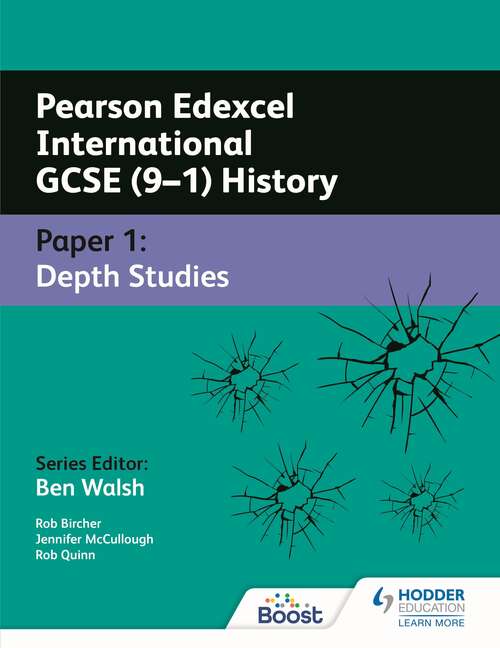 Book cover of Pearson Edexcel International GCSE (9–1) History: Paper 1 Depth Studies