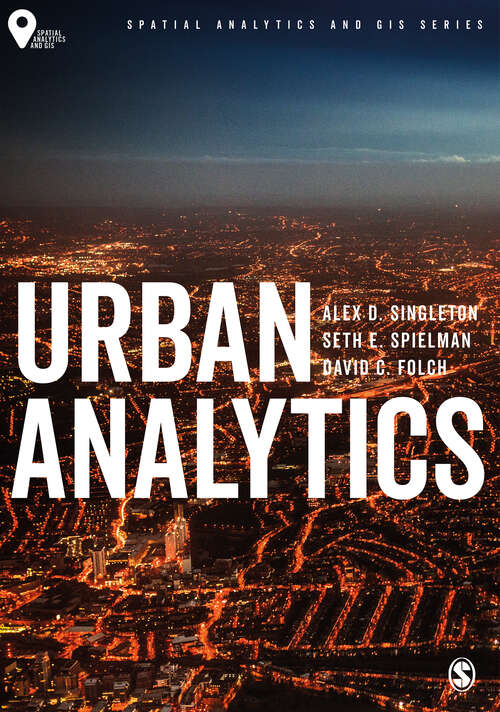 Book cover of Urban Analytics (First Edition) (Spatial Analytics and GIS)