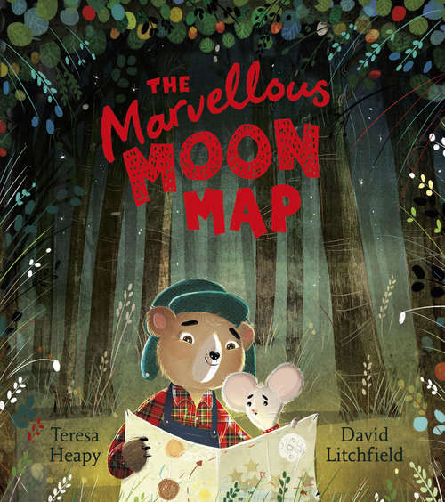 Book cover of The Marvellous Moon Map