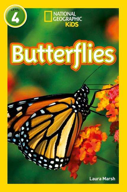 Book cover of Butterflies: Level 4 (National Geographic Readers Ser.) (PDF)