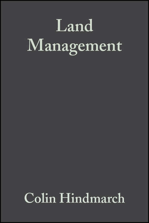 Book cover of Land Management: The Hidden Costs