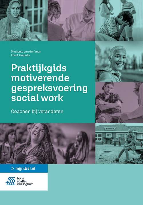 Book cover of Praktijkgids motiverende gespreksvoering social work: Coachen bij veranderen (2nd ed. 2021)