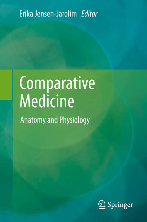 Book cover of Comparative Medicine: Anatomy and Physiology (2014)