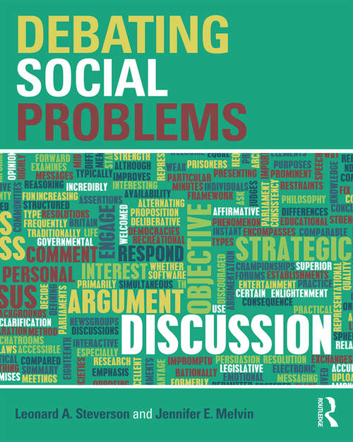 Book cover of Debating Social Problems