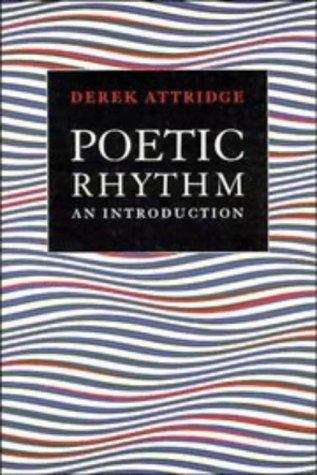 Book cover of Poetic Rhythm: An Introduction (PDF)