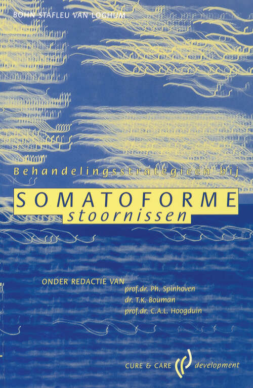 Book cover of Behandelingsstrategieën bij somatoforme stoornissen (1st ed. 2001) (CCD-Reeks)